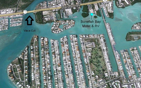 Aerial View of Bonefish Bay